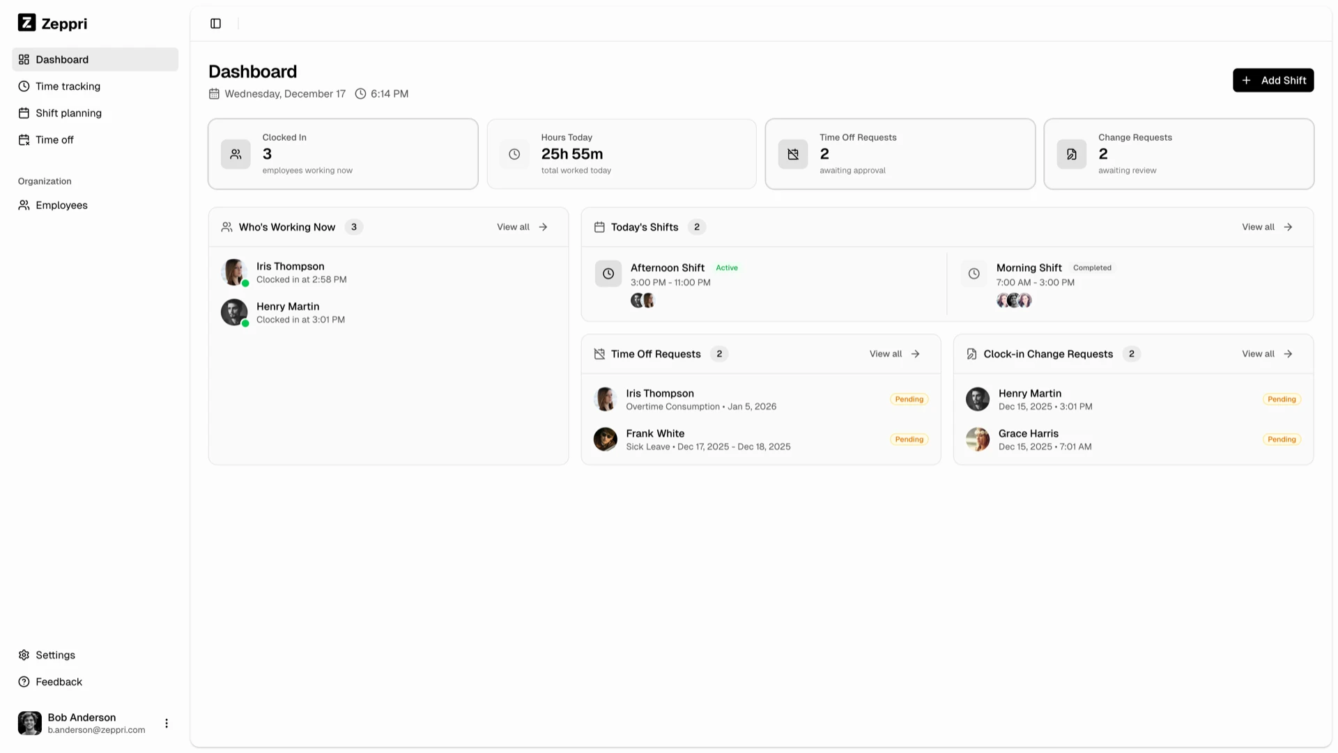 Dashboard Preview